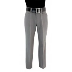 Smitty Umpire Smitty Flat Front Heather Grey Combo Umpire Pants