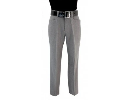 Smitty Umpire Smitty Flat Front Heather Grey Combo Umpire Pants