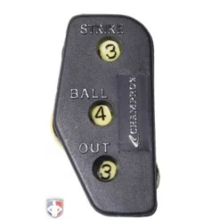 Champro Umpire Gear Champro 3-Dial Optic Yellow Plastic Umpire Indicator - 4/3/3 Count