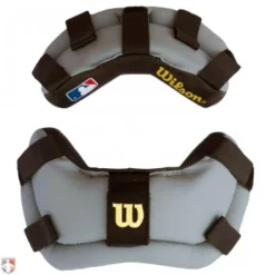 Wilson Umpire Gear Wilson MLB Wrap Around Umpire Mask Replacement Pads - Black And Grey