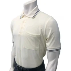 Smitty Umpire Smitty Short Sleeve Body Flex Umpire Shirt - Cream