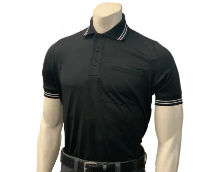 Smitty Umpire Smitty Short Sleeve Body Flex Umpire Shirt - Black