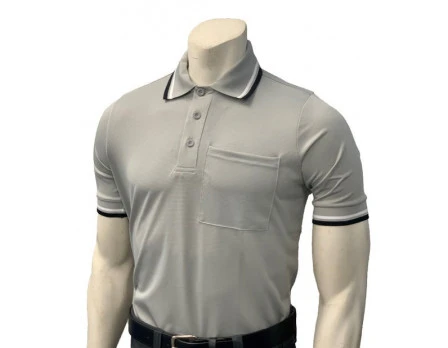 Smitty Umpire Smitty Short Sleeve Body Flex Umpire Shirt - Grey
