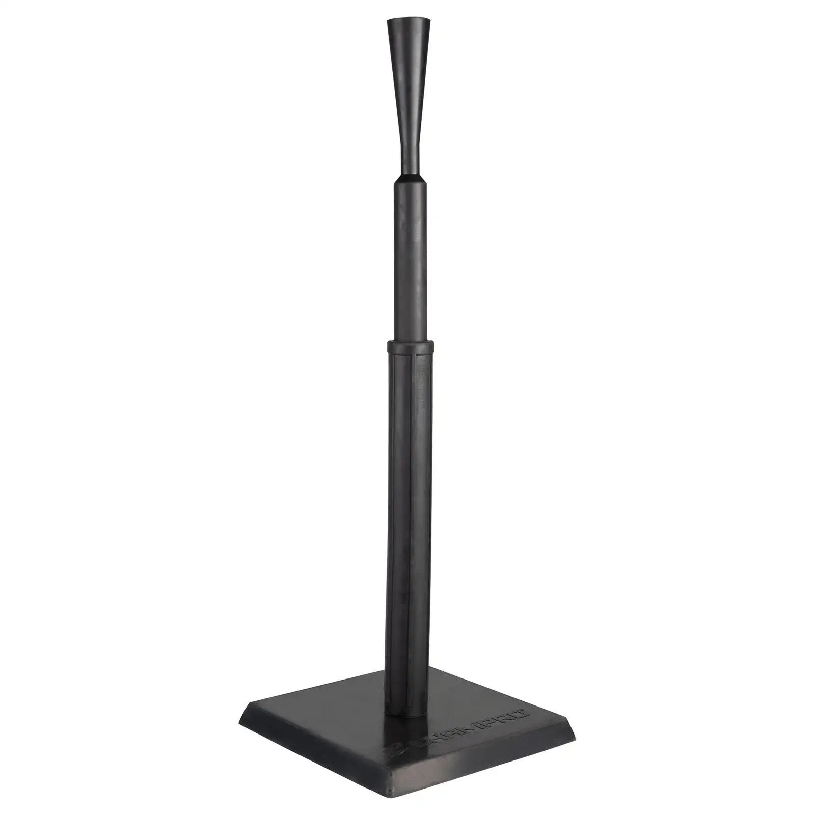 Champro B101 MVP Rbbr Square Plate Batting Tee - Black