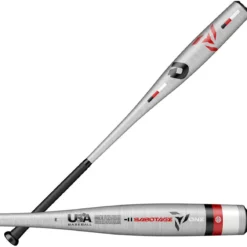 DeMarini 2019 Sabotage One (-11oz) USA Approved Bat WTDXUMO19 - Black Silver