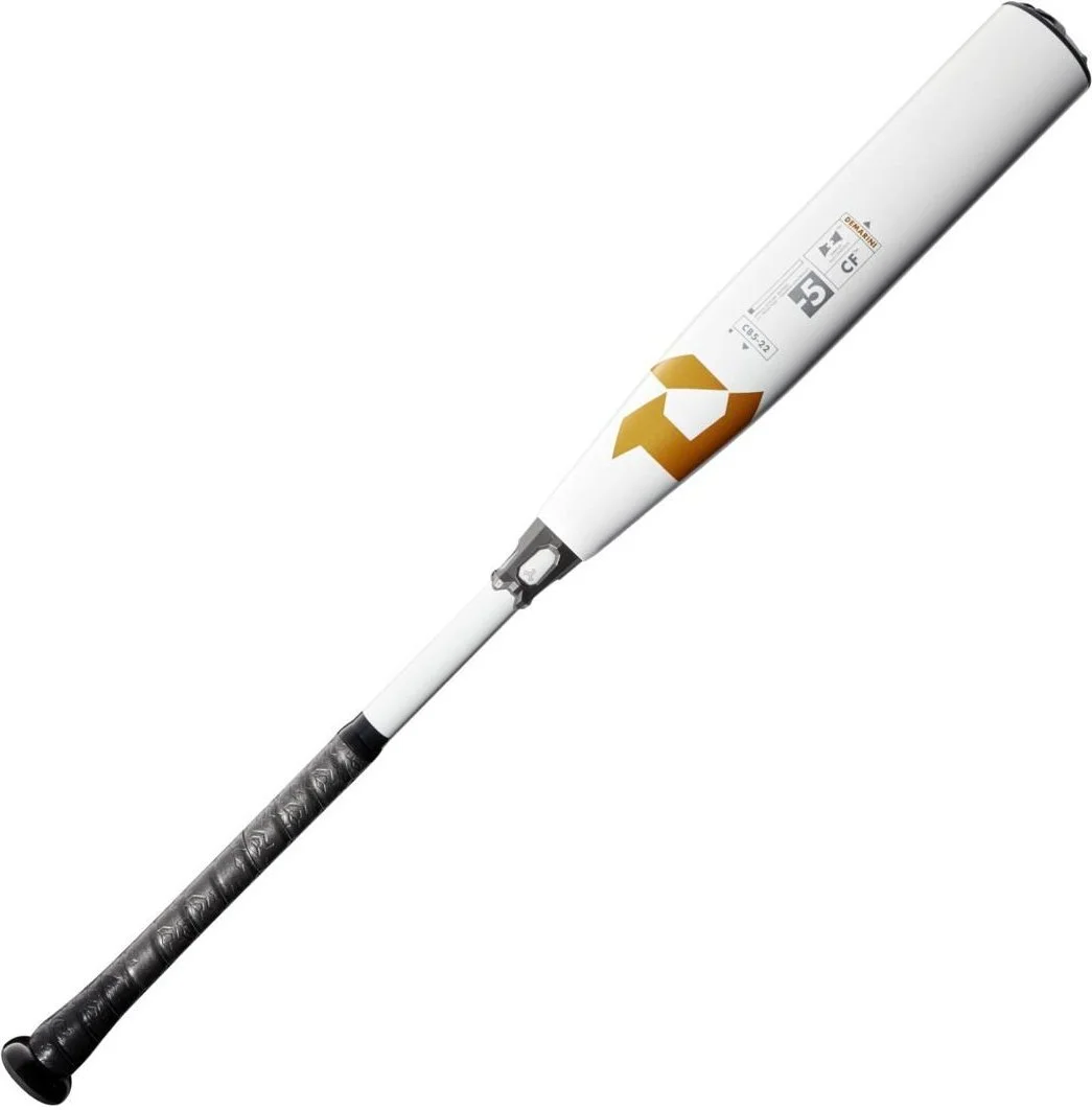 DeMarini 2022 CF (-5) USSSA Bat WTDXCB5-22 - White Orange Gold - Image 4