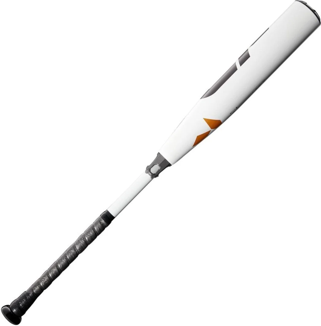DeMarini 2022 CF (-5) USSSA Bat WTDXCB5-22 - White Orange Gold - Image 3