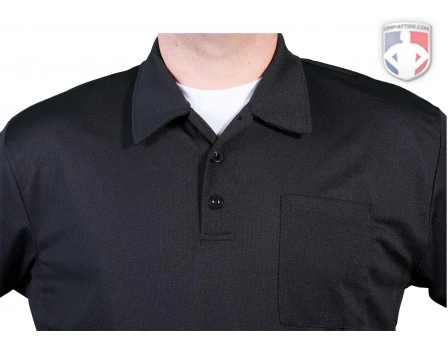 Smitty Umpire Smitty Vertical Stripe Umpire Shirt - Black - Image 5