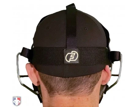 Force3 Umpire Gear Force3 Silver Defender Umpire Mask With Black - Image 7