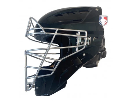 Force3 Umpire Gear Force3 Silver Defender Hockey Style Umpire Helmet - Image 3