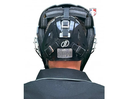 Force3 Umpire Gear Force3 Silver Defender Hockey Style Umpire Helmet - Image 6