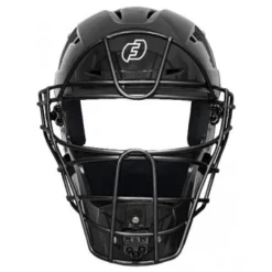 Force3 Umpire Gear Force3 Black Defender Hockey Style Umpire Helmet