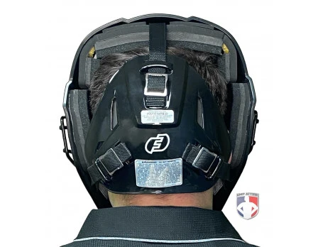 Force3 Umpire Gear Force3 Black Defender Hockey Style Umpire Helmet - Image 6
