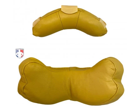 ALL-STAR Umpire Gear All-Star FM4000MAG Umpire Mask Replacement Pads - Deerskin - Image 2