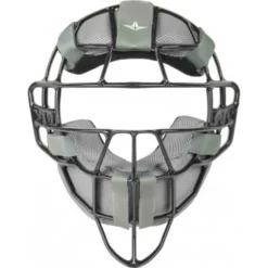 ALL-STAR Umpire Gear All-Star Black Magnesium Umpire Mask With Grey LUC