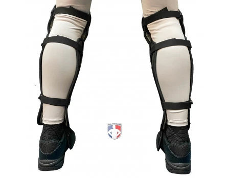 ALL-STAR Umpire Gear All-Star 17" Single Knee Umpire Shin Guards - Image 4
