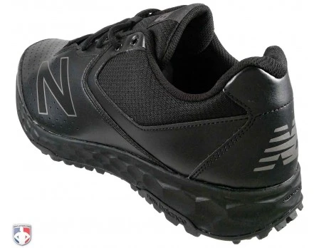 New Balance Referee And Umpire Shoes New Balance V3 All-Black Low-Cut Umpire Base Shoes - Image 3