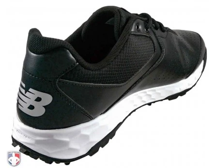 New Balance Referee And Umpire Shoes New Balance V3 Black & White Low-Cut Umpire Base Shoes - Image 5