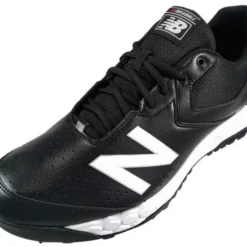 New Balance Referee And Umpire Shoes New Balance V3 Black & White Low-Cut Umpire Base Shoes