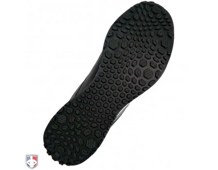 New Balance Referee And Umpire Shoes New Balance V3 Black & White Low-Cut Umpire Base Shoes - Image 9