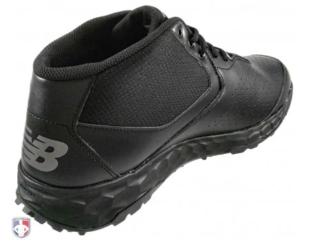 New Balance Referee And Umpire Shoes New Balance V3 All-Black Mid-Cut Umpire Base Shoes - Image 5