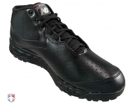 New Balance Referee And Umpire Shoes New Balance V3 All-Black Mid-Cut Umpire Base Shoes - Image 7