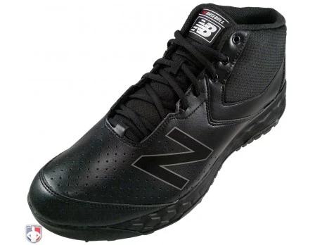 New Balance Referee And Umpire Shoes New Balance V3 All-Black Mid-Cut Umpire Base Shoes
