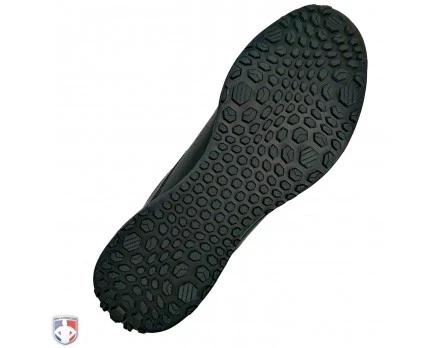 New Balance Referee And Umpire Shoes New Balance V3 All-Black Mid-Cut Umpire Base Shoes - Image 9