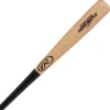 Rawlings Adirondack Wood Maple Half Dipped Bat - Black Natural