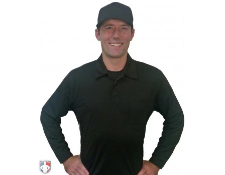 Smitty Umpire Smitty Long Sleeve Vertical Stripe Umpire Shirt - Image 2