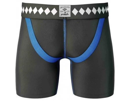Diamond MMA Compression Shorts With Integrated Quad Strap Jock - Image 4