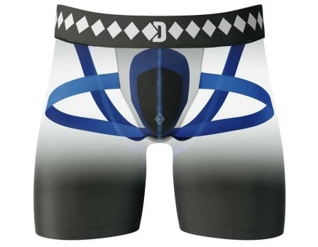 Diamond MMA Compression Shorts With Integrated Quad Strap Jock - Image 2