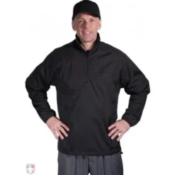 Smitty Umpire Smitty Major League Replica Convertible Umpire Jacket - Black