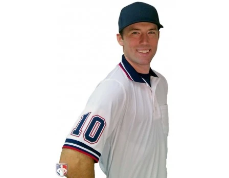 Smitty Umpire Smitty Pro Knit Umpire Shirt - White - Image 2
