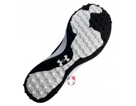 Under Armour Yard Turf Black & White Field Shoes - Image 7
