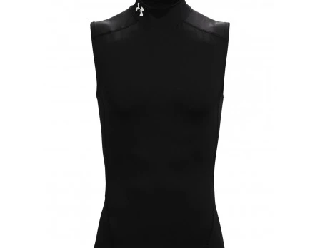 Under Armour HeatGear Sleeveless Mock Neck Compression Shirt - Image 8