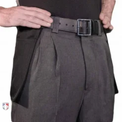 Smitty Umpire Smitty Charcoal Grey Plate Umpire Pants With Expander Waistband